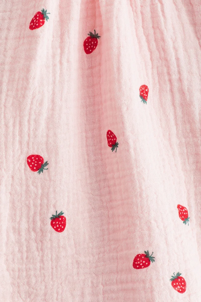 اتش اند ام طقم موسلين مطبوع من قطعتين